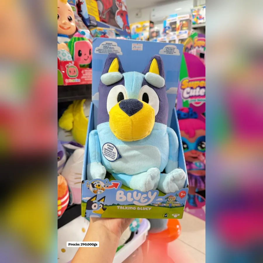 Peluche Bluey parlante
